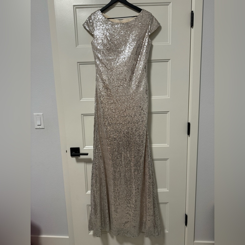 Beautiful gold sequence dress